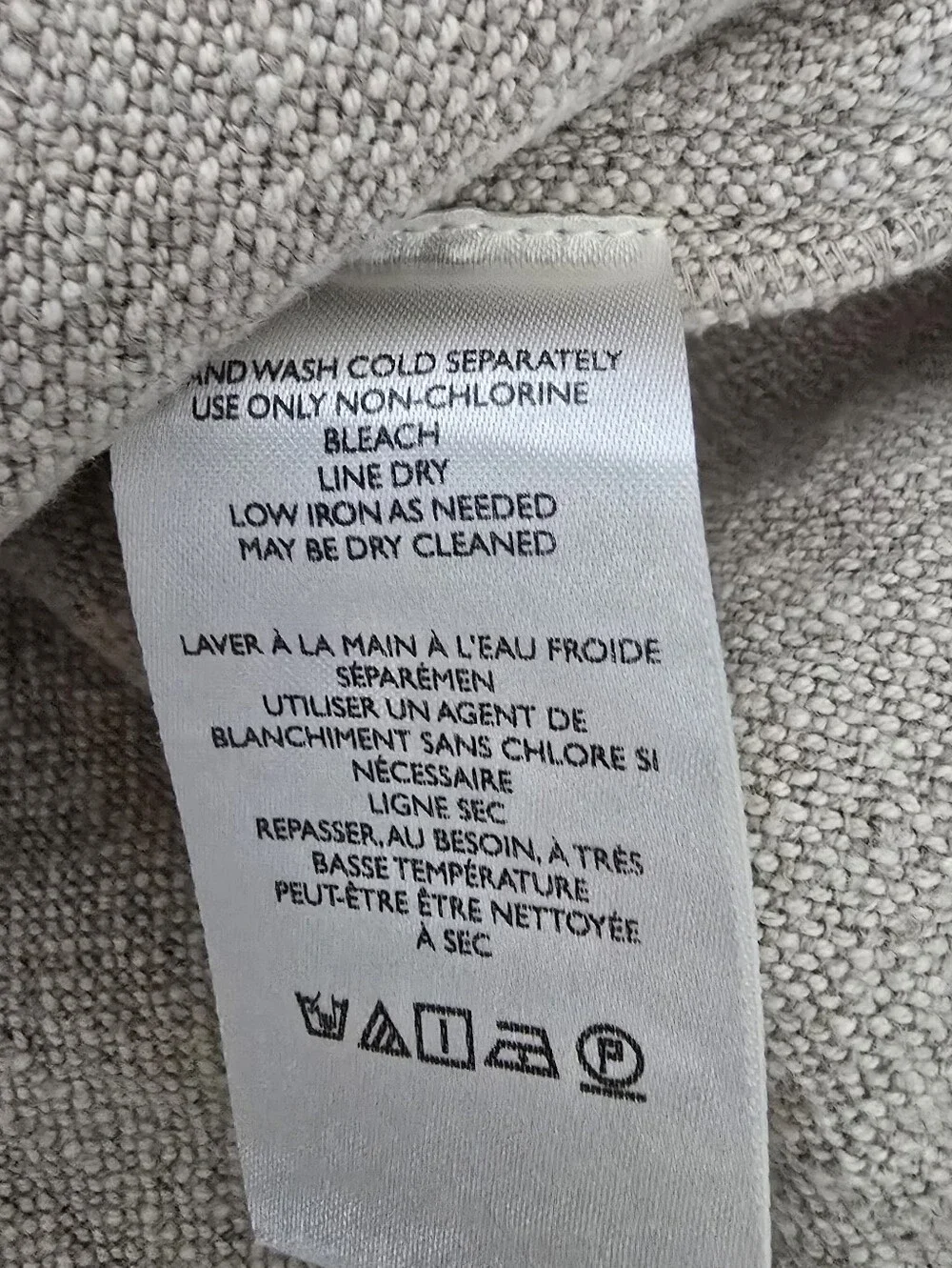 FREE PEOPLE River Canyon Linen Blend Mini Skirt Natural Blogger Fave S NWOT RARE